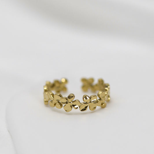 CROWN OF BLOSSOMS Ring